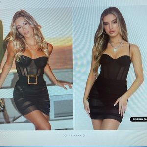 White fox boutique dress